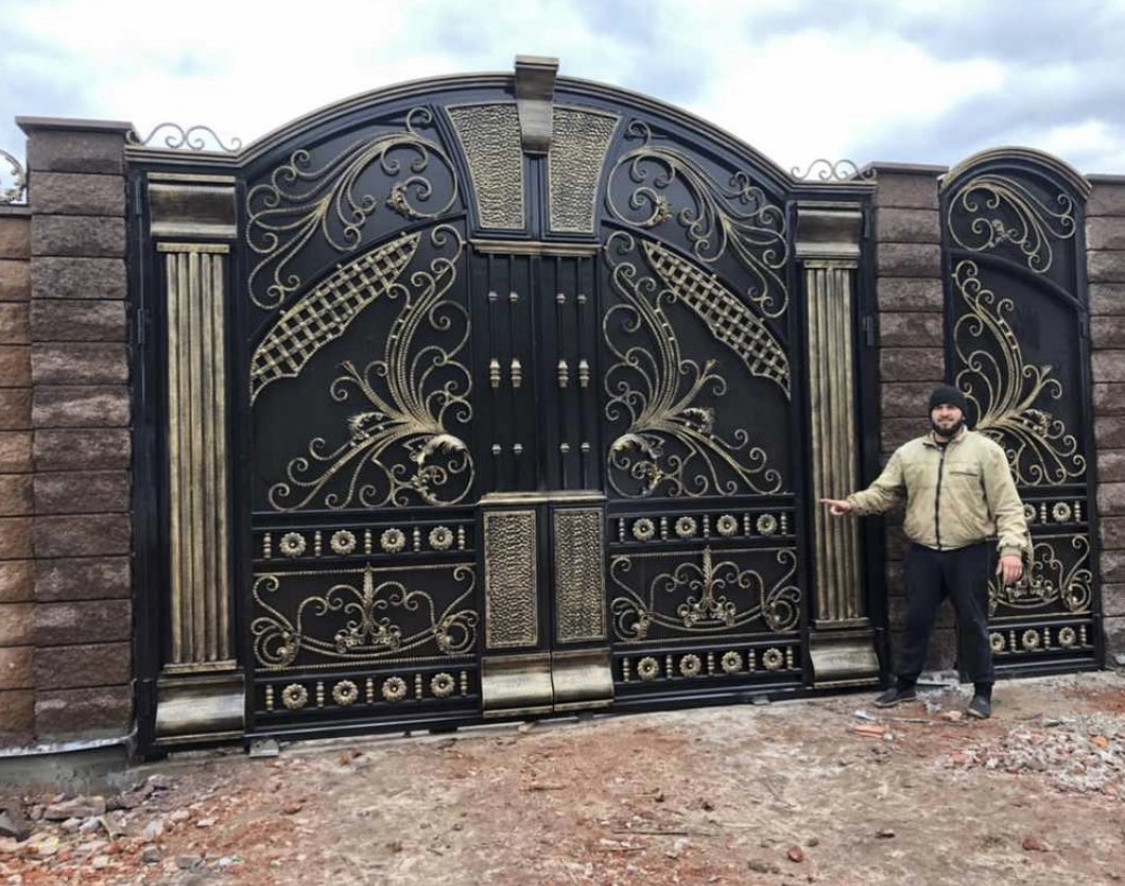 Ворота 1142 №1 фото Ворота 1142 №1 фото