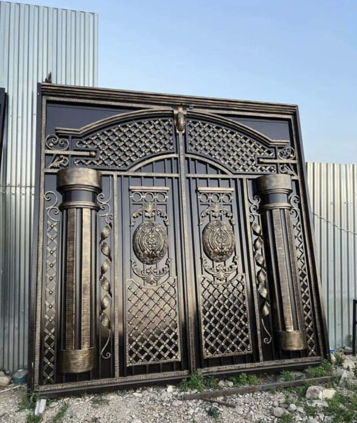 Ворота 1211 №1 фото Ворота 1211 №1 фото