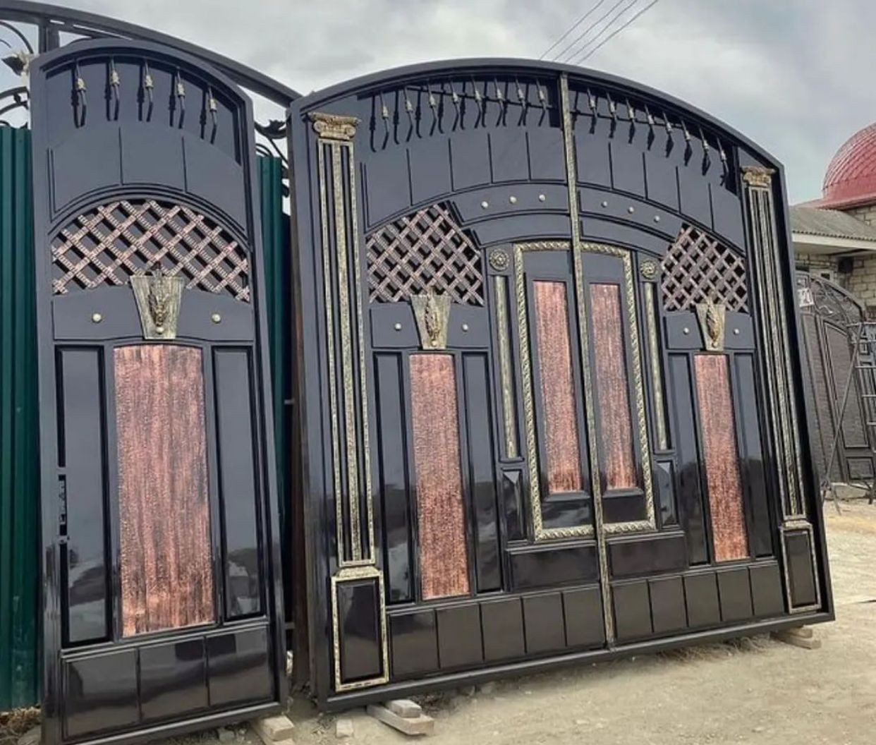 Ворота 1215 №1 фото Ворота 1215 №1 фото