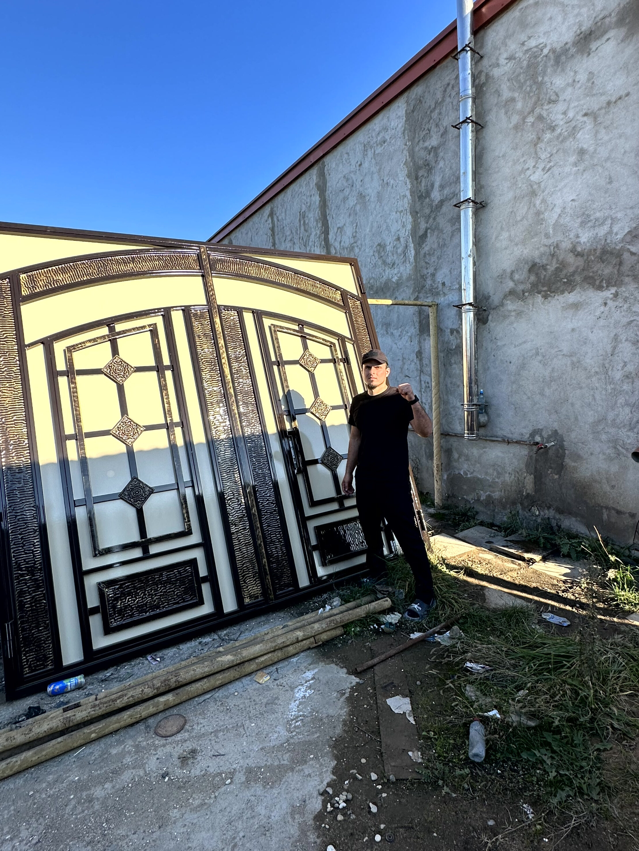 Ворота 344 №1 фото