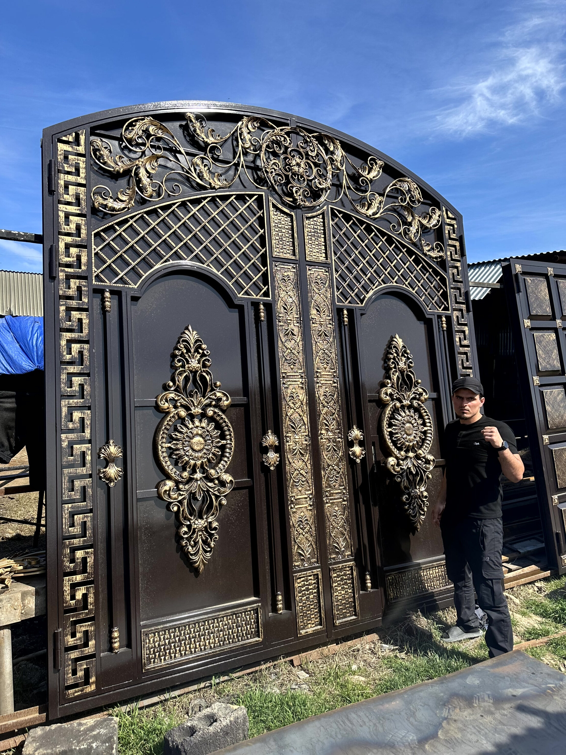 Ворота 709 №1 фото