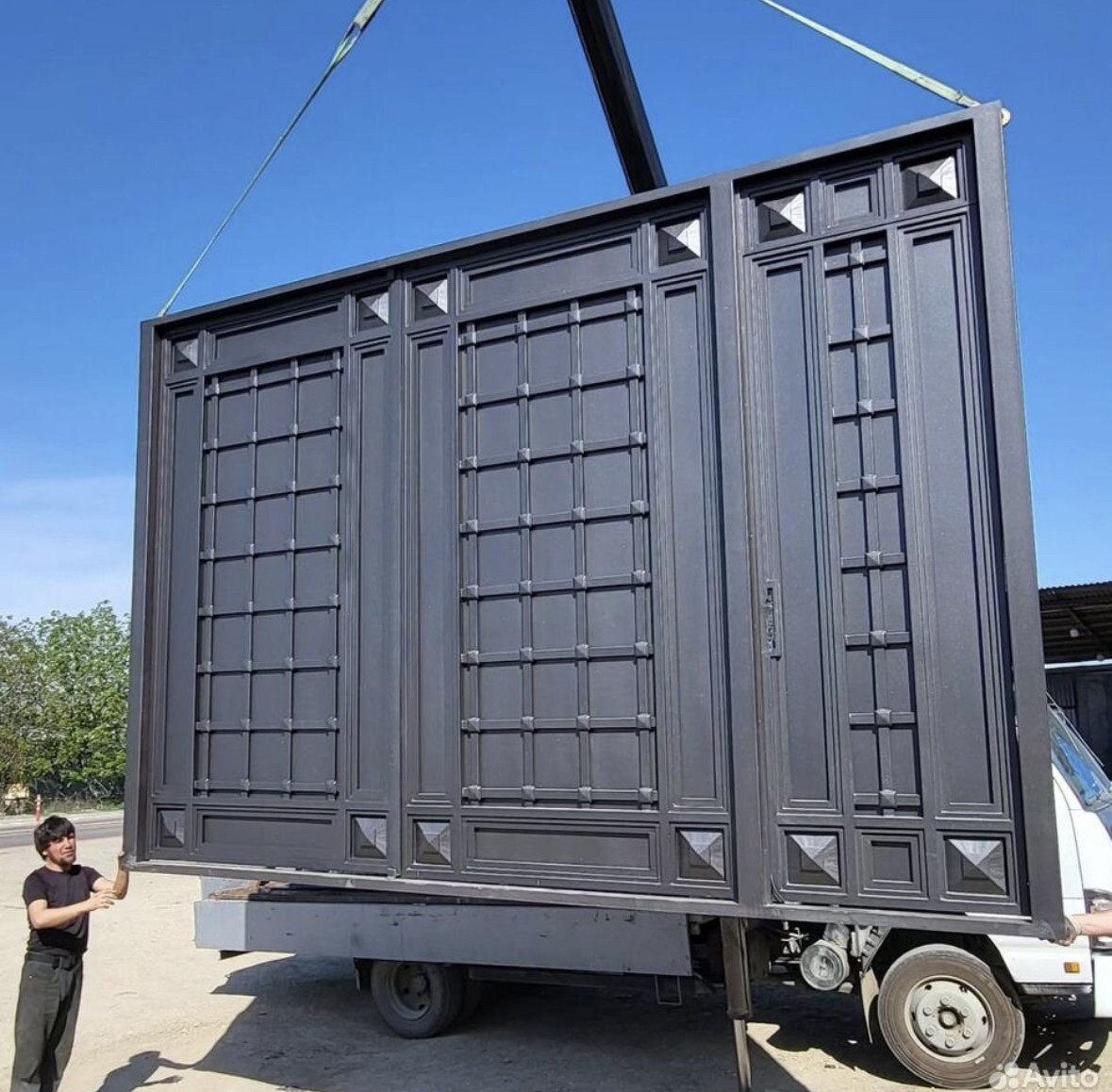 Ворота 712 №1 фото